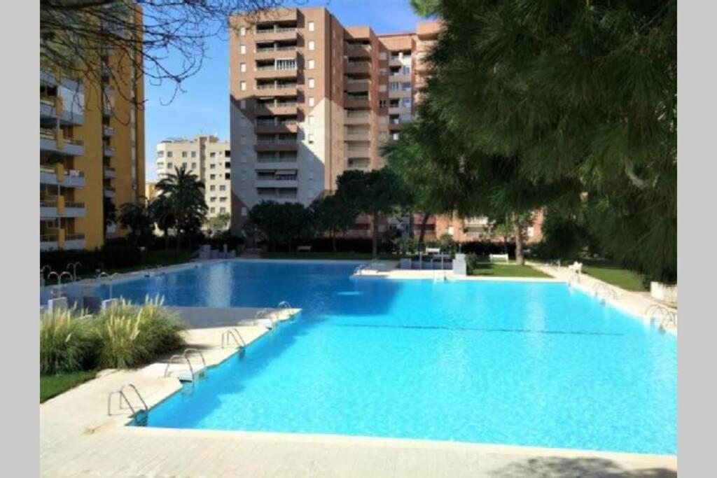 Apartamento Con Gran Piscina De Temporada A 200 Metros De La Playa Canet d'En Berenguer Dış mekan fotoğraf