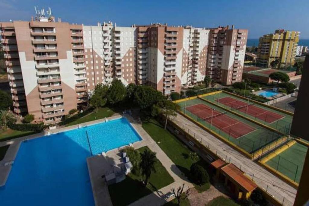 Apartamento Con Gran Piscina De Temporada A 200 Metros De La Playa Canet d'En Berenguer Dış mekan fotoğraf